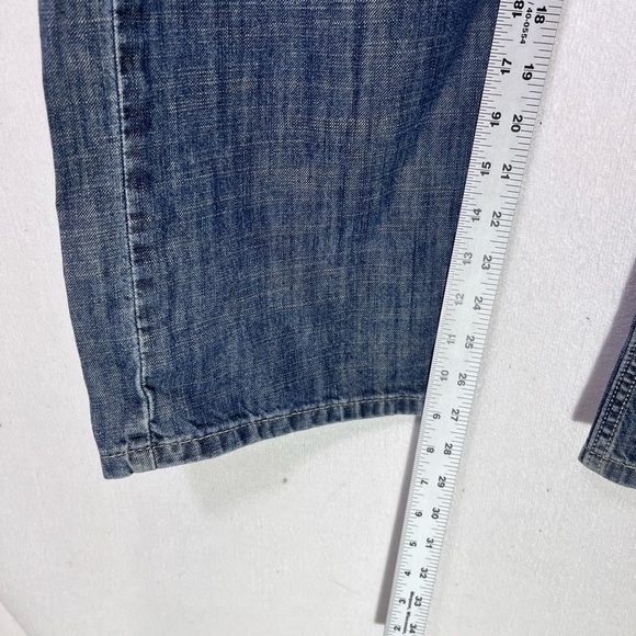 Levi’s 569 Loose Straight Fit Jeans Mens 34/30 Blue Denim Cotton Casual 1827 - Picture 4 of 7